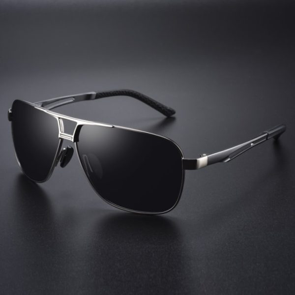 Top Quality Square Retro Photochromic Aluminum Sunglasses Men Polarized Driving Women Sun Glasses For Men Brown 3.jpg 640x640 3