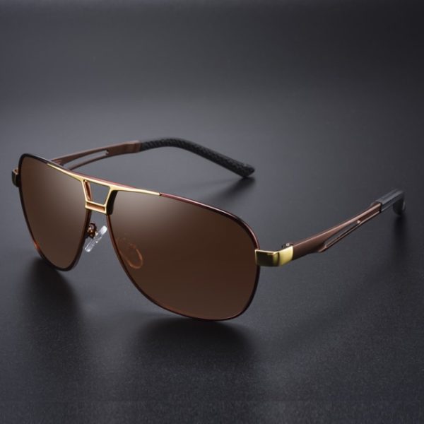 Top Quality Square Retro Photochromic Aluminum Sunglasses Men Polarized Driving Women Sun Glasses For Men