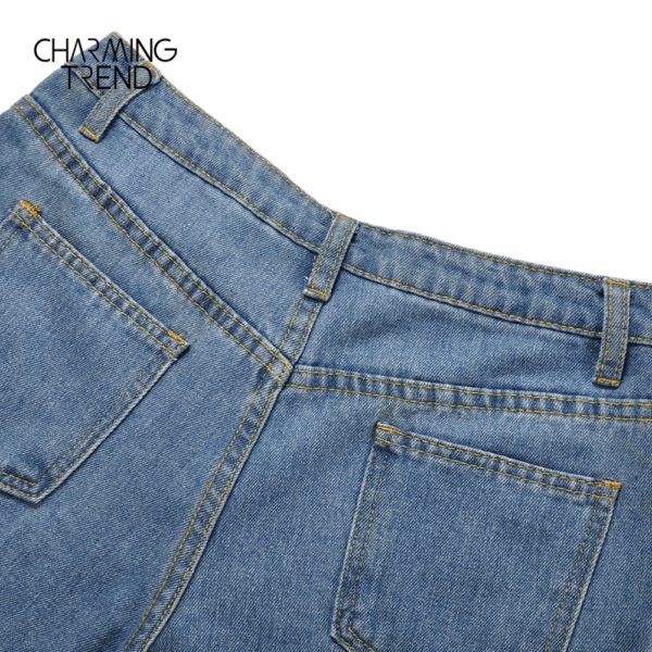 Fashion Chic Woman jeans high waisted 2020 Straight cute female denim long pants trousers vintage daisies 3