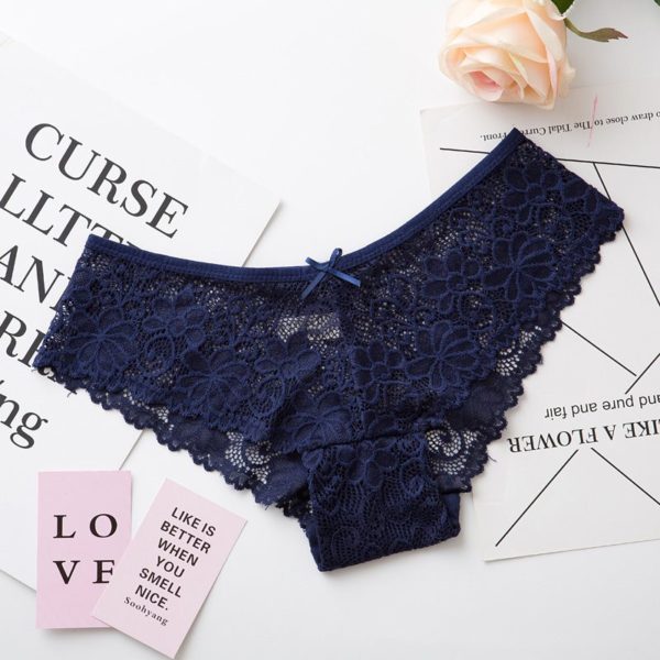 Sexy Lace Panties Women Fashion Cozy Lingerie Tempting Briefs High Quality Women s Underpant Low Waist 2