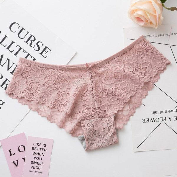 Sexy Lace Panties Women Fashion Cozy Lingerie Tempting Briefs High Quality Women s Underpant Low Waist 4