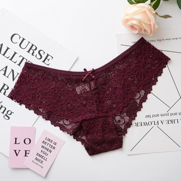 Sexy Lace Panties Women Fashion Cozy Lingerie Tempting Briefs High Quality Women s Underpant Low Waist 5