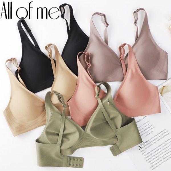 Sexy Seamless Bra Wire Free Brassieres Soft Intimate Women s Underwear Female Intimates Womens Lingerie Underwear 5