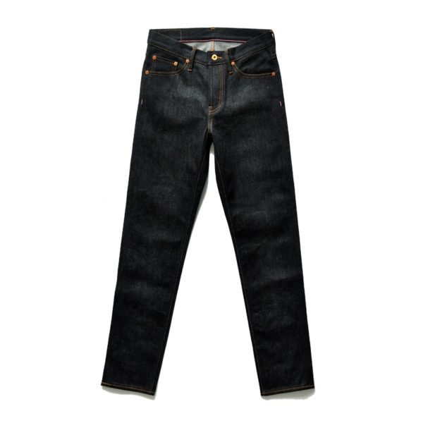 Taper Fit Selvedge Denim Raw Jeans Button Fly - eWingFlyStore