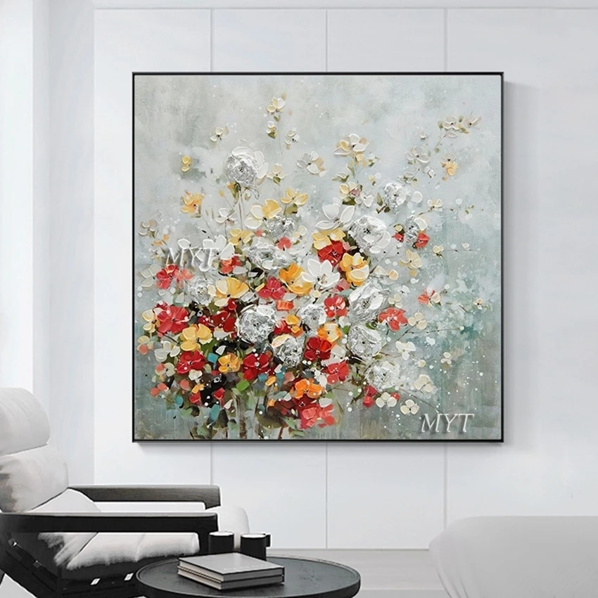 White Flower Wall Art 5