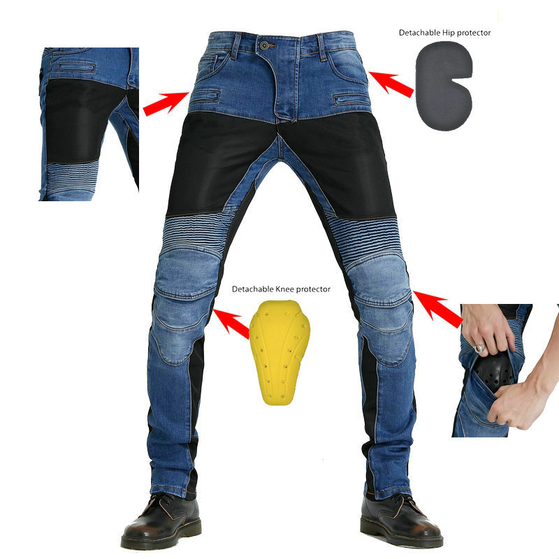 Motorbike Jeans Mens With Protect Gears - eWingFlyStore
