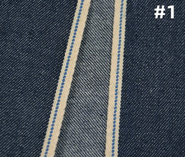 9oz Denim Clothing Textile Spring Summer Selvedge Denim Fabric Right Twill Blue Edge Jean Shirts Selvage