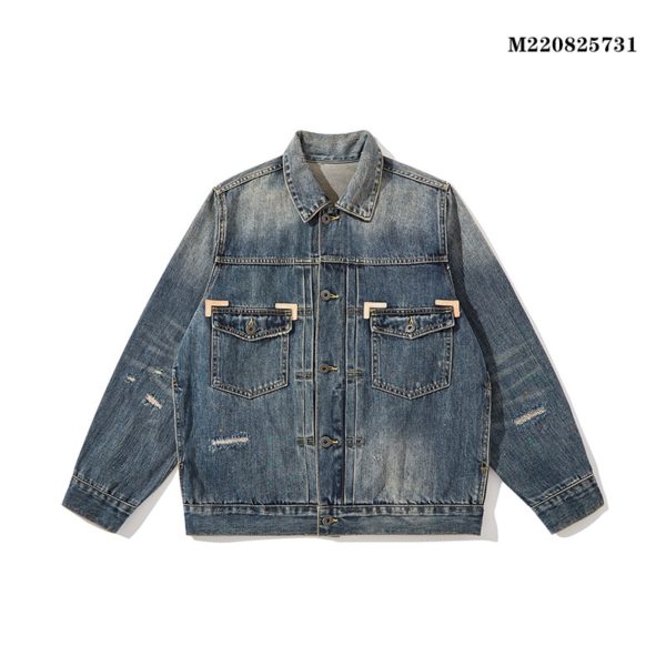 Vintage Mens Selvedge Denim Jacket