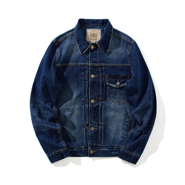 Raw Selvedge Denim Jacket Men's