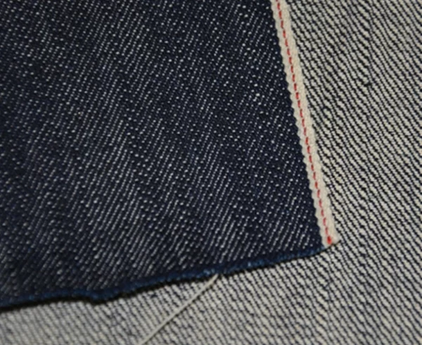 12 3oz Long Jean Shirt Cloth Dark Blue Selvedge Slub Denim Fabric Right Twill Selvage Premium 1