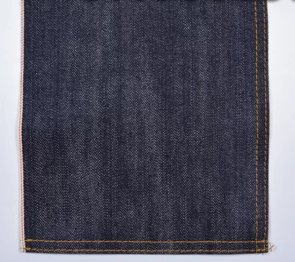 12 3oz Long Jean Shirt Cloth Dark Blue Selvedge Slub Denim Fabric Right Twill Selvage Premium 4