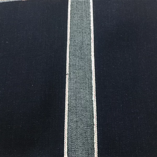 16 7oz Indigo Selvage Heavy Denim Jeans Fabric Dark Blue Unwashed Selvedge Denim Cloth For Cowboy 2